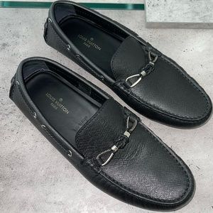 Louis Vuitton black loafers